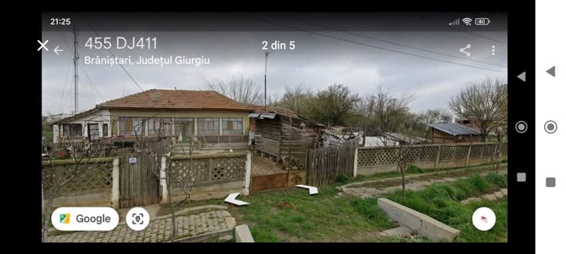Ilfov Branistari casa de vanzare Sos. Calugareni-Comana cadastru intabulare